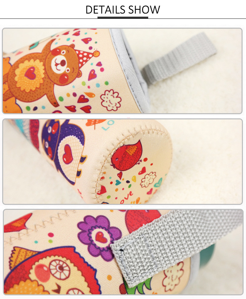 Reusable Portable L6CM Glass Water Bottle Sleeve