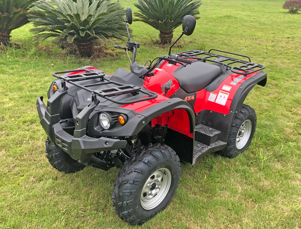 Max Power 17.4KW/6000RPM 4x4 EFI 500cc Quad ATV for Adults by Hisun Automatic
