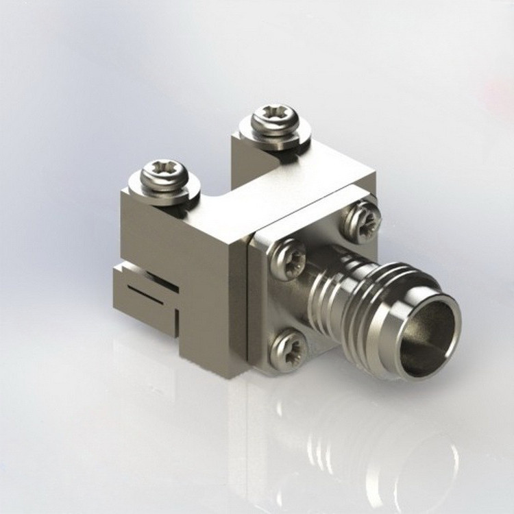 1.85mm PCB Female RF Coaxial Connector 005" Pin Solderless 67GHz