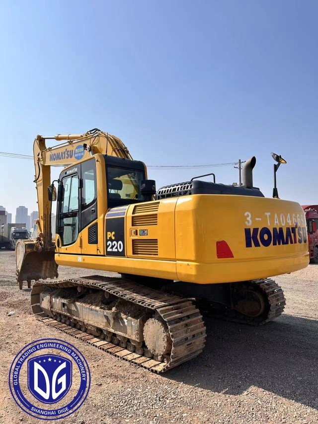 User-Friendly PC220-8 Used crawler excavator Ninety-three new mini komatsu excavator