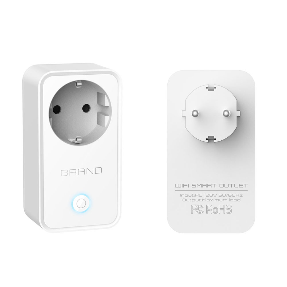 Smart Wireless Remote Control WIFI Plug Socket 100-240V ABS Material