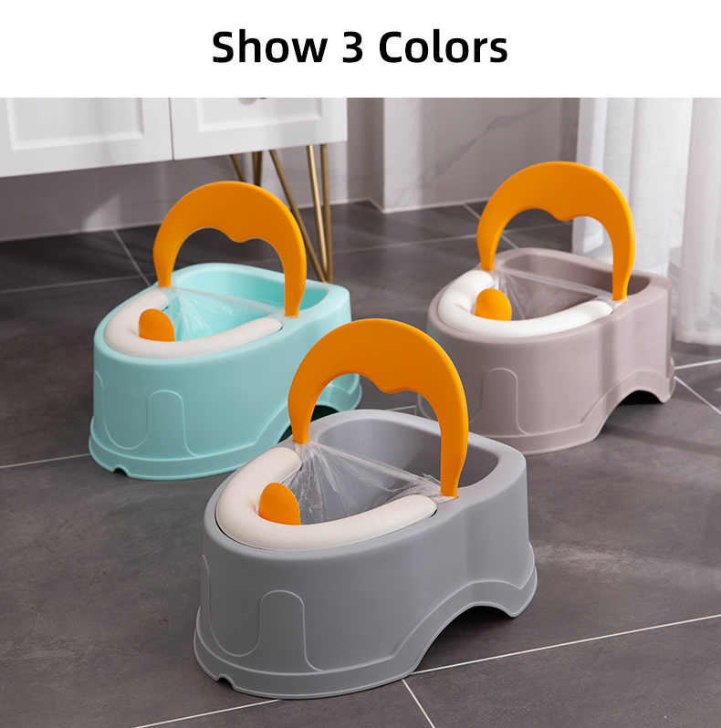 Solid Color Baby Potty Training Seat with Custom Logo Lightweight Design