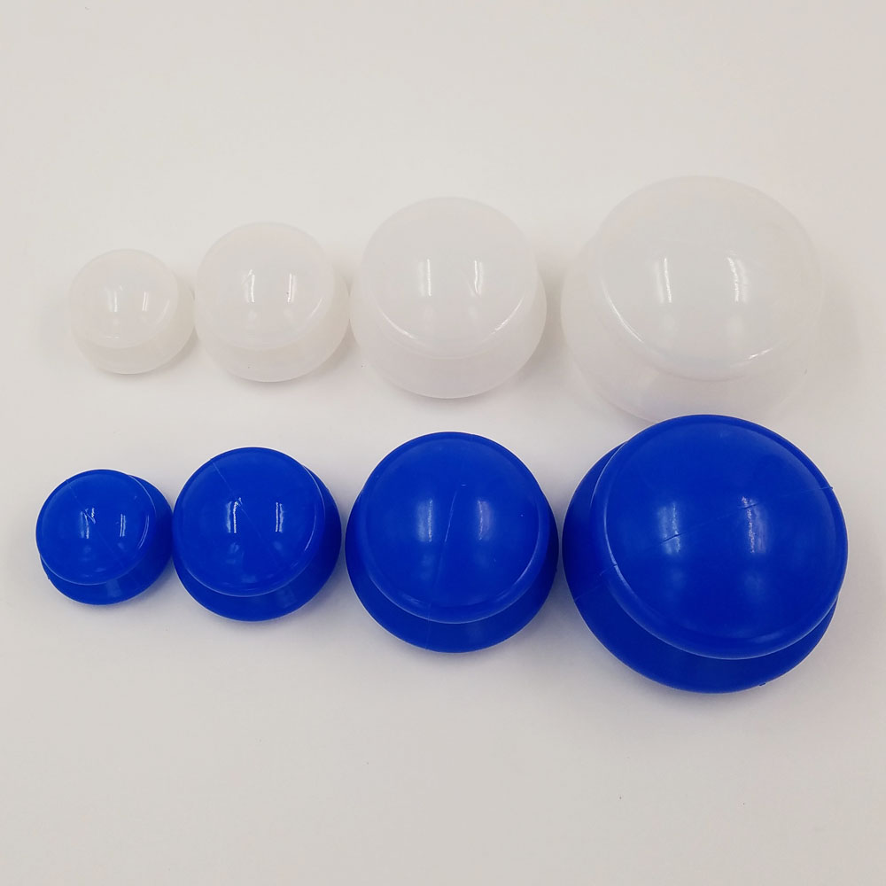 Jar Silicone Massage Cups Vacuum Cupping glasses Body Massager Face sucker ventouse Anti Cellulite Suction Cup