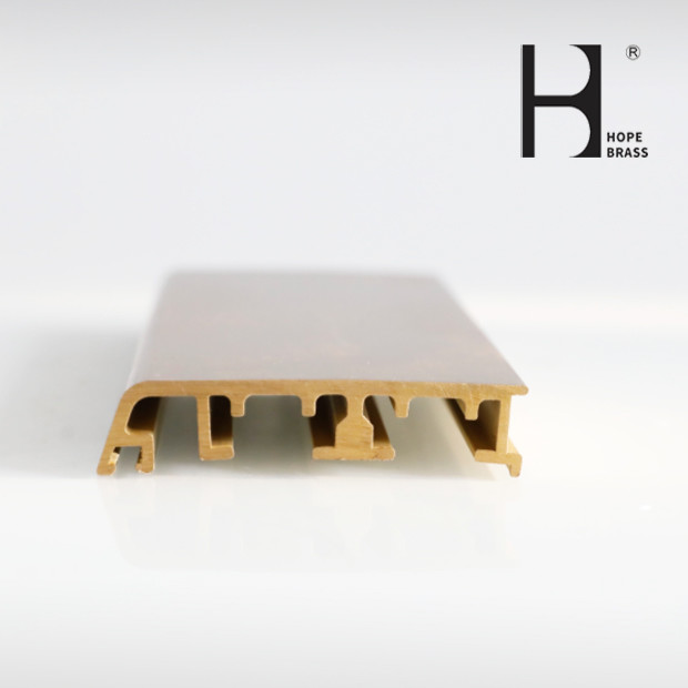 Hot Forging Fade Resistant Brass Door Frame with Smooth Surface