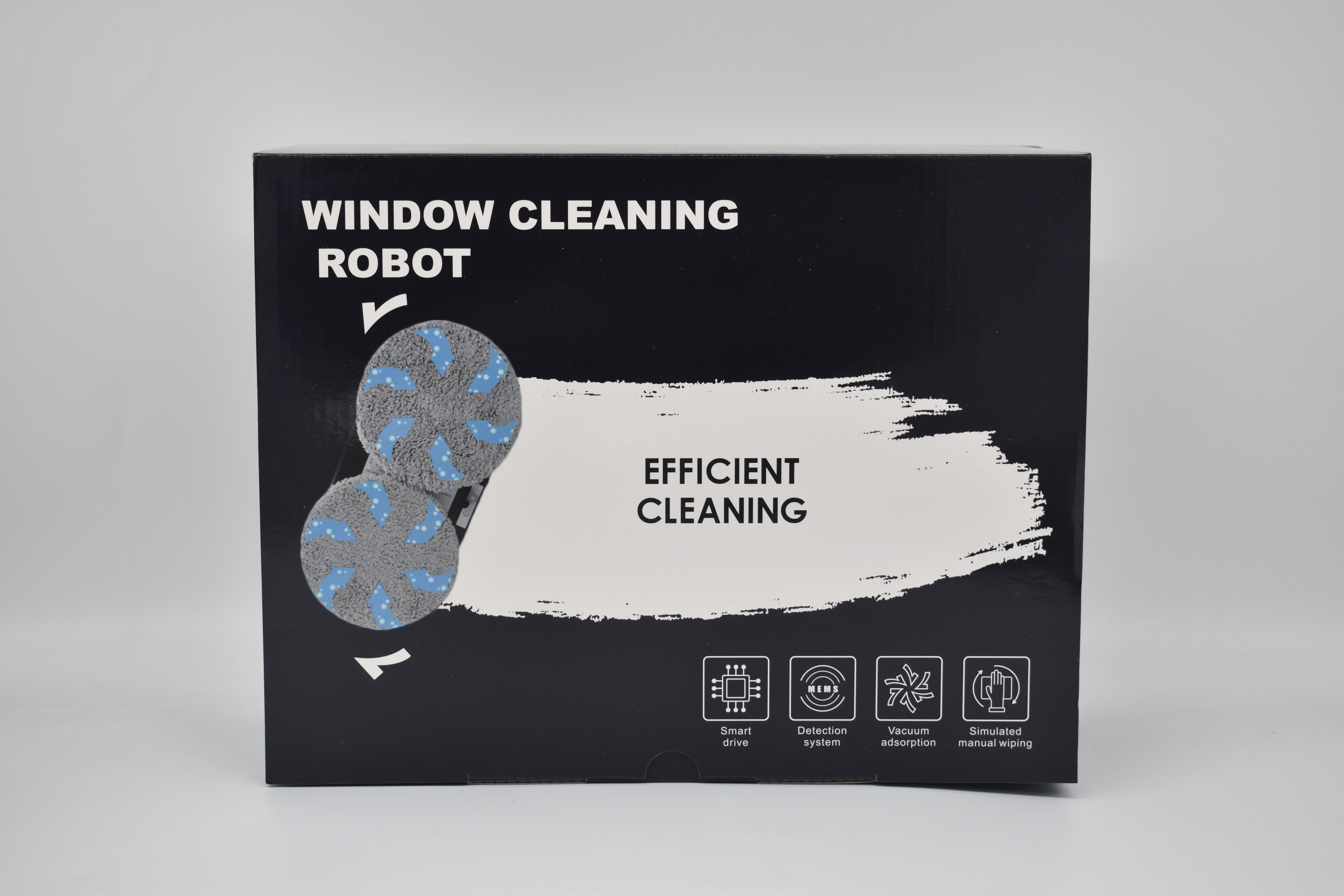Smart Window Cleaning Robot with Water Spray and Brushless Motor 4 Hours Charging Time