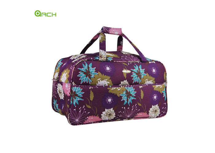 Printing Material 600D Polyester Duffel Travel Bag