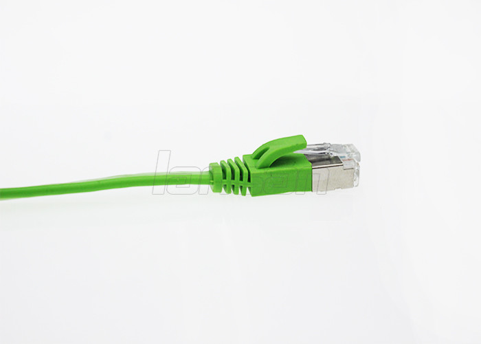 Cat6A Round SFTP Patch Cord FM PE 30V PVC STP Ethernet Cable