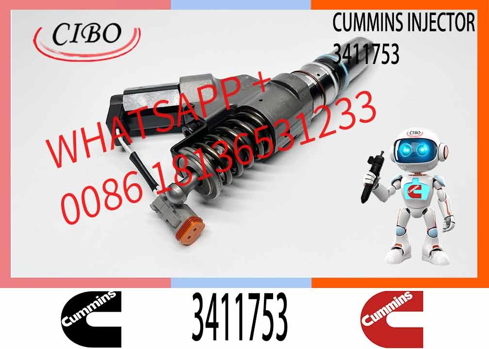 Diesel Fuel Injector Common Rail Injector 4061851 4088327 4088665 3411753 3095040 M11CUM-MINS 3080429 3411756 4061851 40