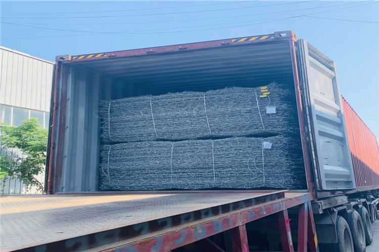 Hot Dipped Galvanized Gabion Basket Wall 2x1x1m Gabion Cages