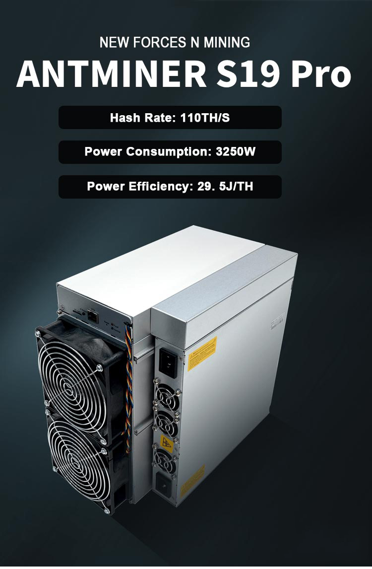 Bitmain Antminer S19 Pro 110T