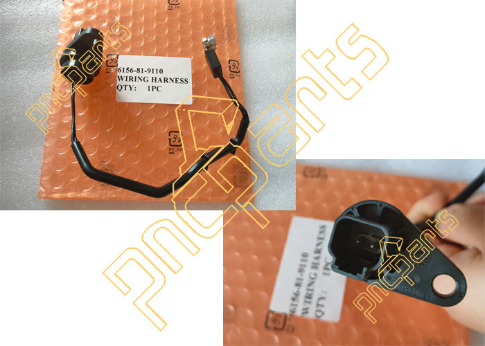6156 81 9110 Fuel Injector Excavator Wiring Harness PC400 8 S6D125
