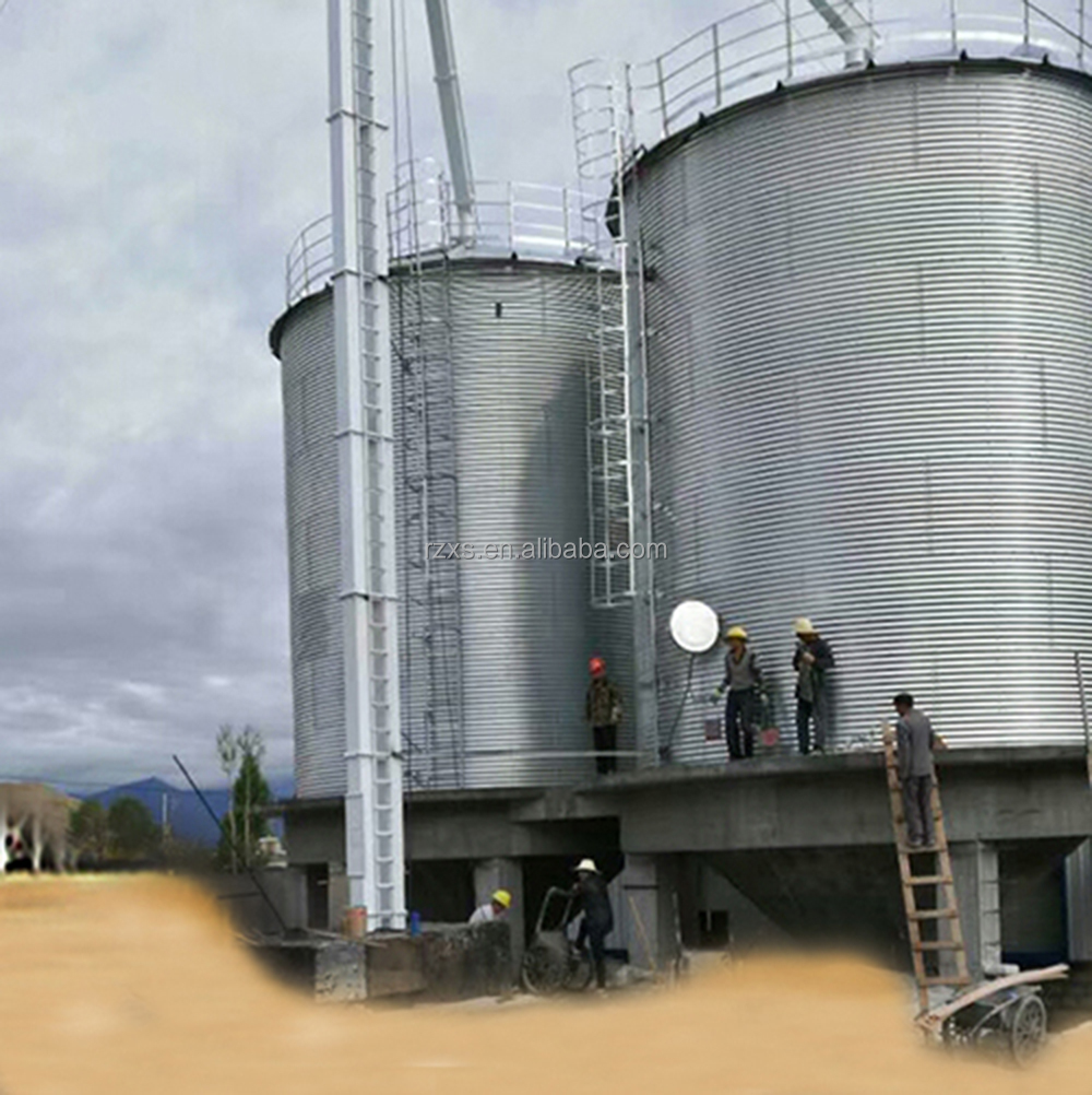 Maize Storage Silo STG30 Steel Agricultural Grain Storage Metal Bin Cost Grain Silo Prices