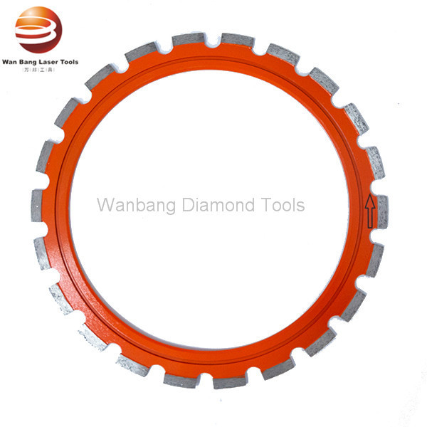 350mm 500mm Flat Segments Diamond Ring Saw Blades for Husqvana Ring Saw
