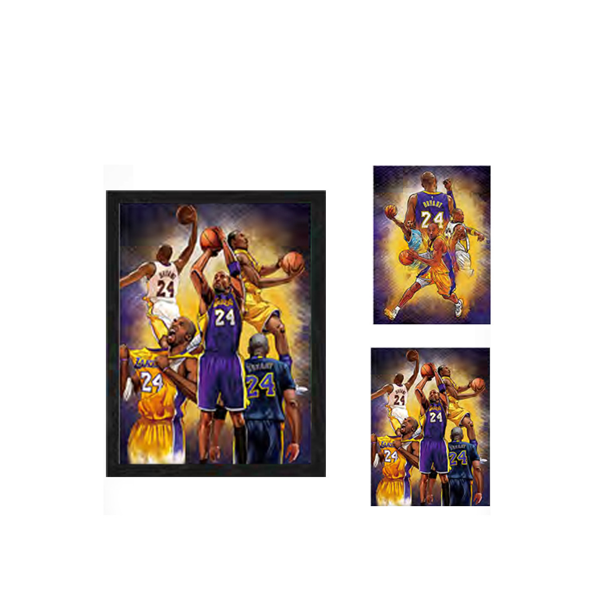 Anime Lenticular Marvel Posters 2 Characters Changing Pictures Manga 3D Flip Poster Wall Decor