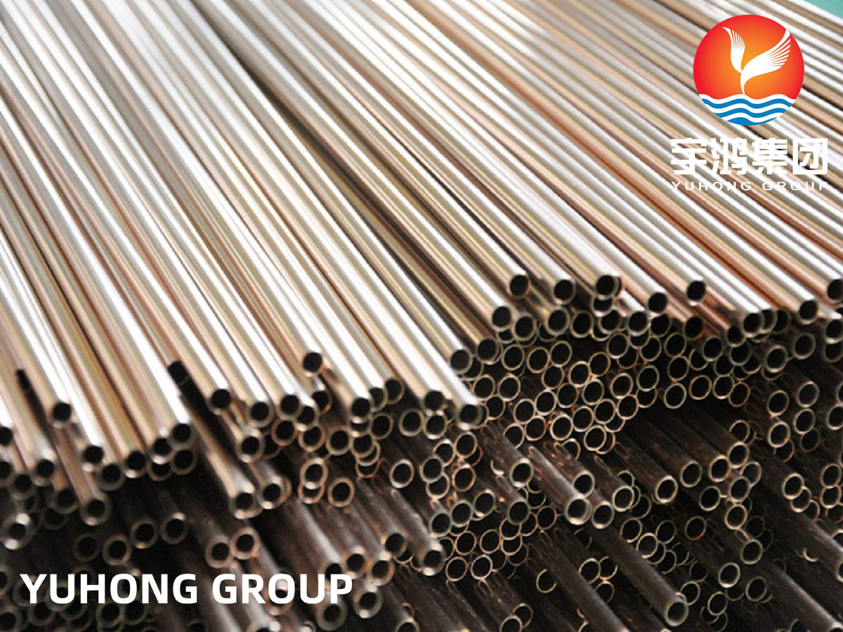 ASTM B111 C44300 Copper Alloy Seamless Tube For Condenser