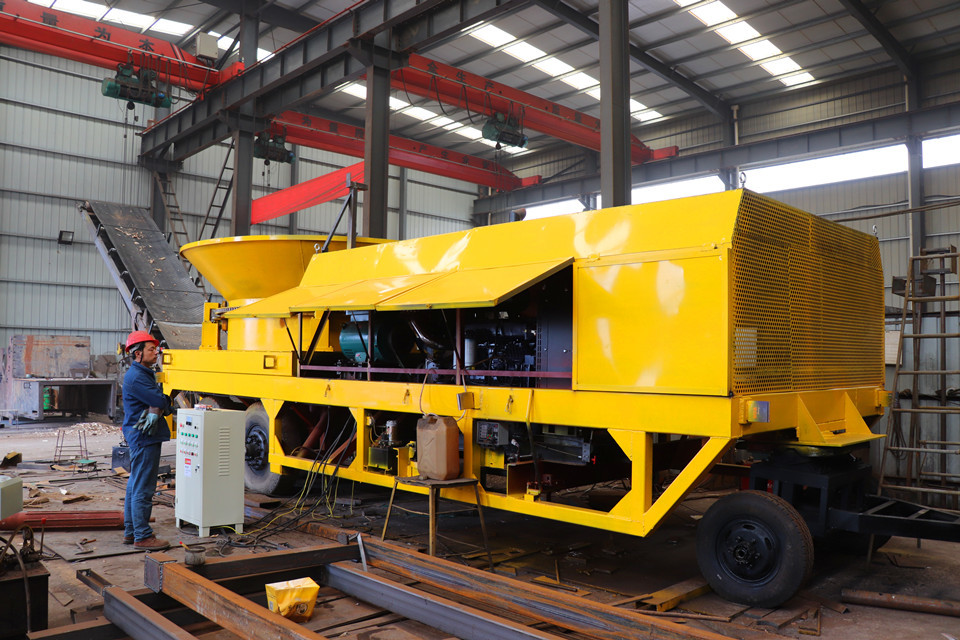 Industrial Wood Shredder Wood Chipper Processing Machine Wood Crusher Price