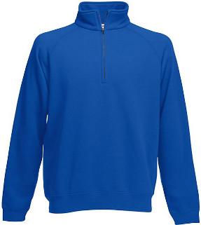 Quality 100% Polyester Mens Zip Hoodie , Anti Shrink Half Zip Sweatshirt Mens for sale