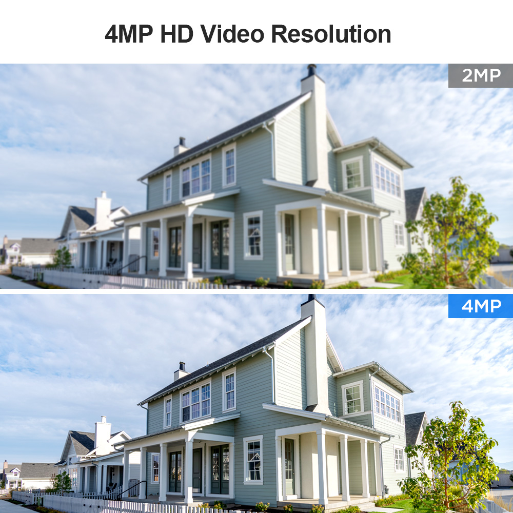 4MP 1440P WIFI Smart Alarm Camera Home Security Al Auto Tracking Camera WiFi Surveillance camera