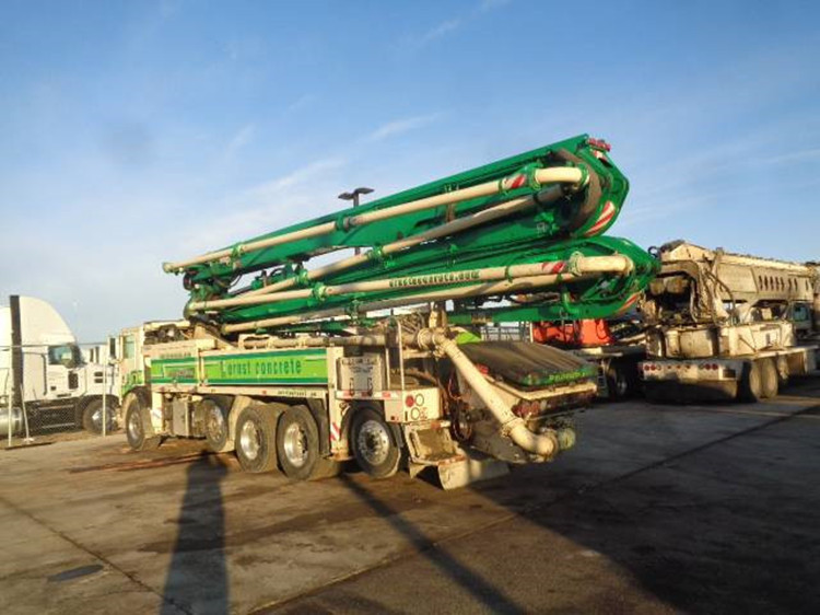 Customized Used Truck Concrete Pump with Max. Aggregate Diameter 24m 36m 42m