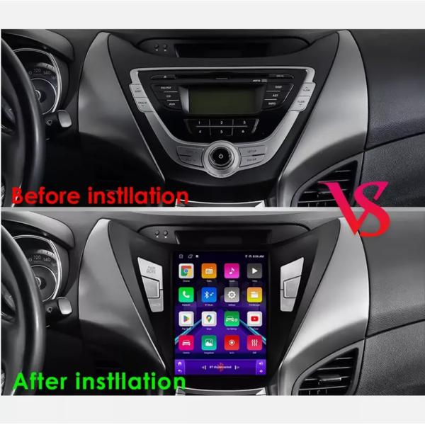 9.7inch Android Car Stereo Touch Screen Carplay For Toyota Elantra 2012-2016