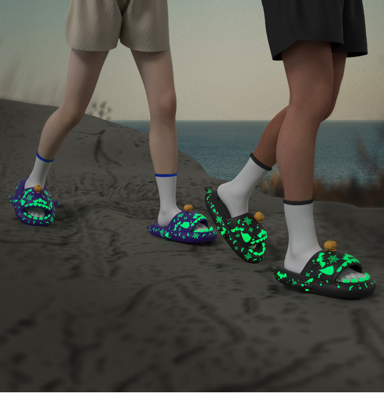 Custom EVA Slippers For Halloween Wearing