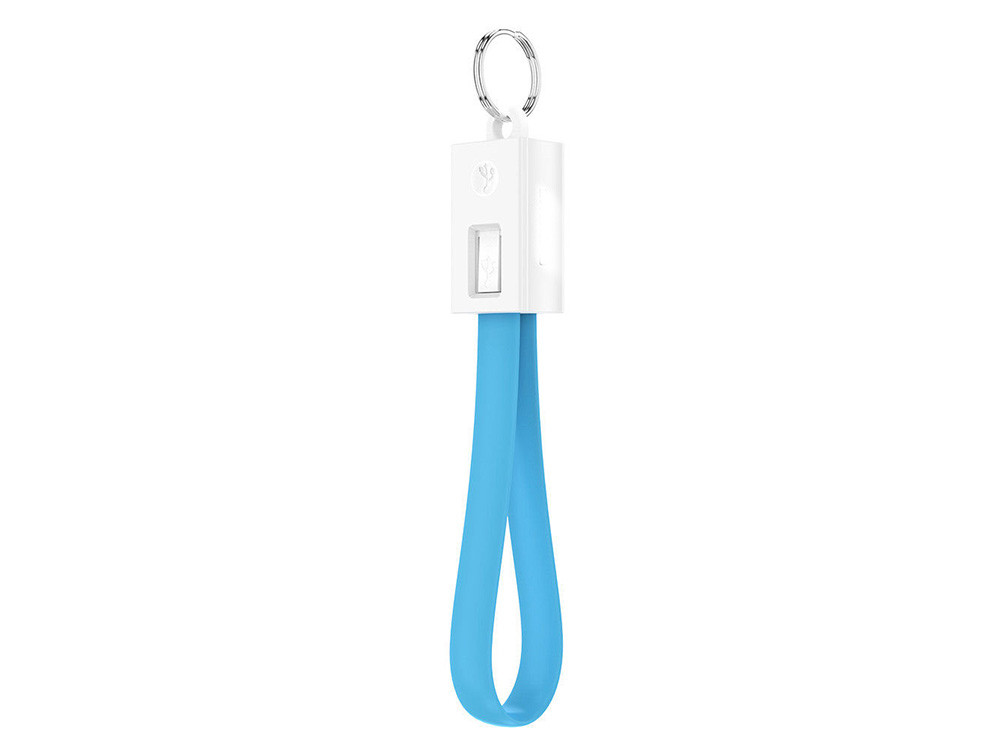 Portable Keychain Mobile Phone Charger Cables Micro/8pin Connector For Samsung Iphone