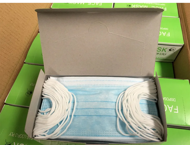 Wholesale Custom Disposable 3ply Pink Face Mask