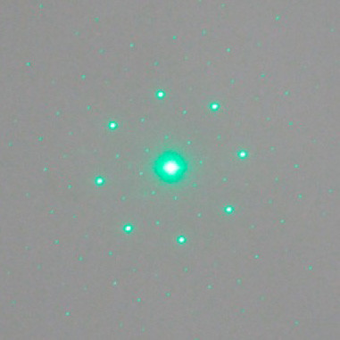 8 Point Circle Laser Dot Module With Center Dot Pattern