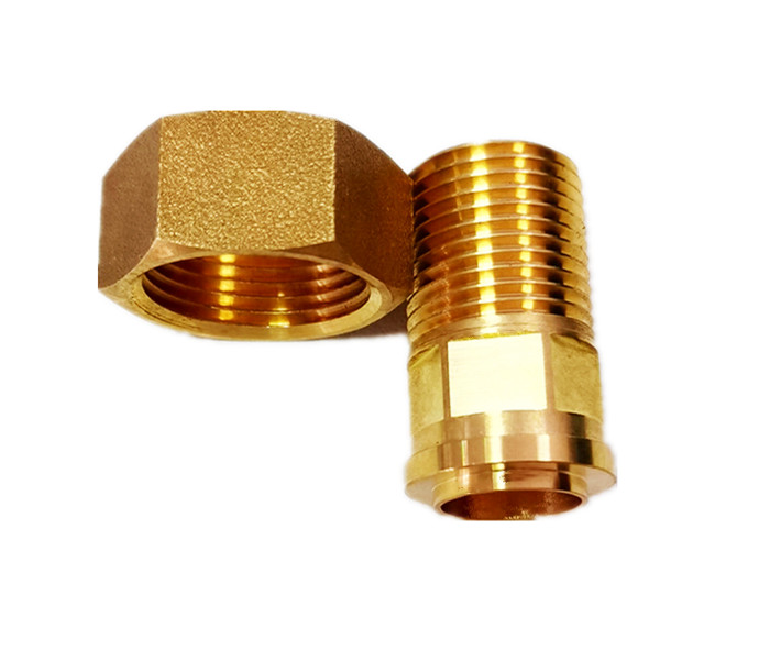 1.6Mpa Lead Free Garden Hose Fittings Brass Pipe Connector BSP NPT Thread
