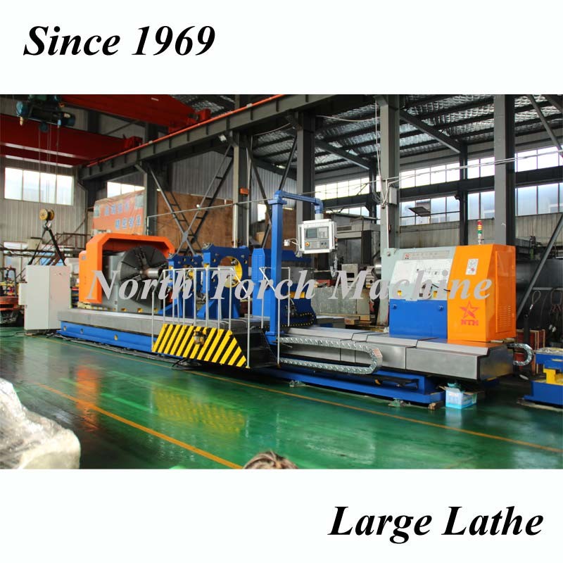 Large Heavy Duty Horizontal CNC Lathe Machine For Turning 6000 Mm Roller