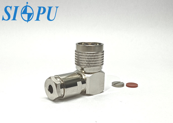 N Type 90 ° RF Coaxial Connector For RG 142B/U Cable