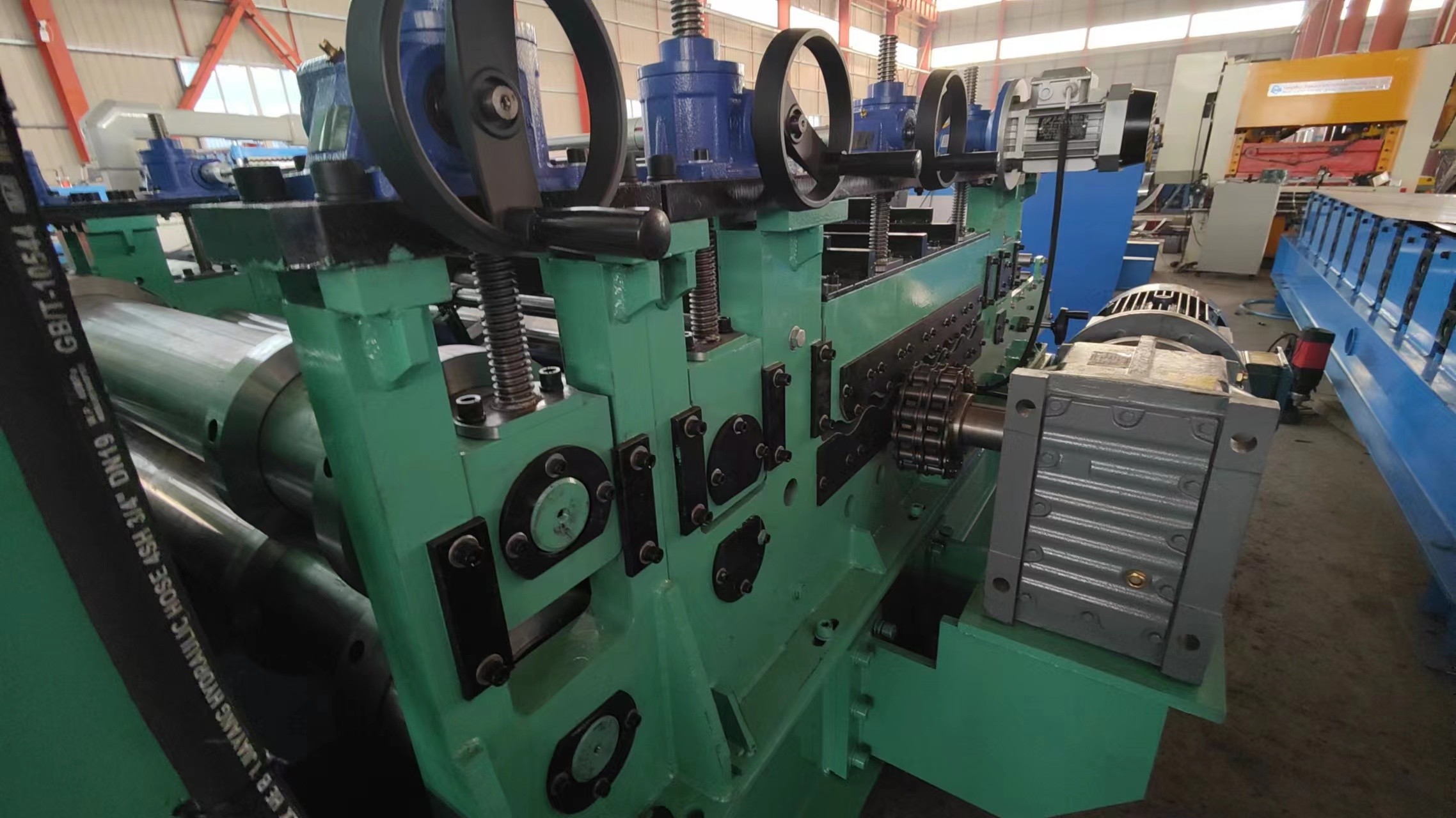 Cut To Length Line Max 600-1500mm 3 Leveling Rollers