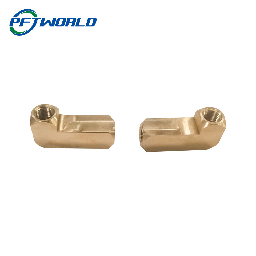 Lathe 5Axis Precision Brass Turned Parts , Electrophoresis Brass Machined Components