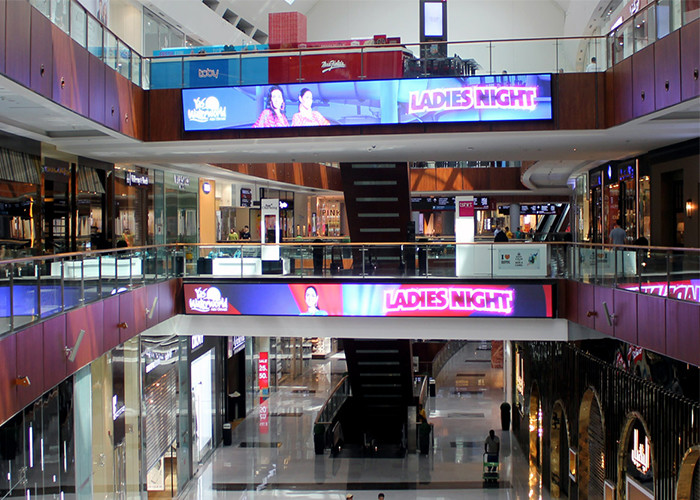 HD Full Color P2 Indoor LED Displays 128x64 dots For Sports Halls