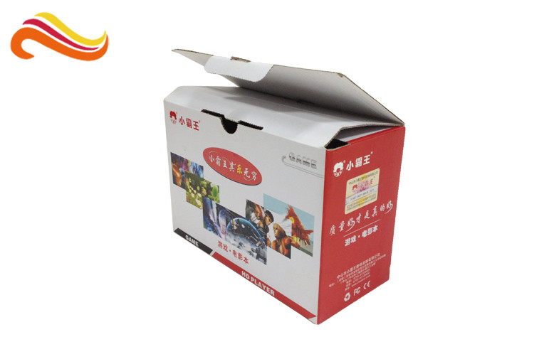 Flat Pack Folding Corrugated Cardboard Shipping Box Eco Friendly Home Appliance