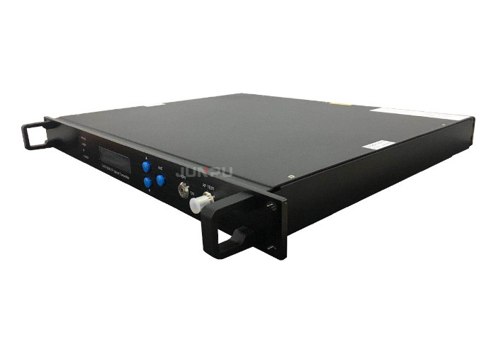 Overlay Satellite Catv Fiber Optic Transmitter 45 ~ 2600Mhz CE CCC ROHS Approved