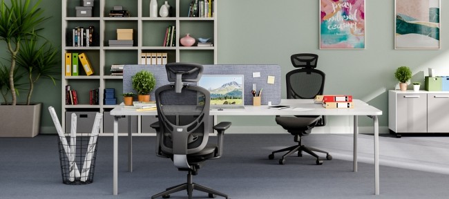 High Back Lumbar Support Adjustable Computer Chair 3D Paddle Shift Control System
