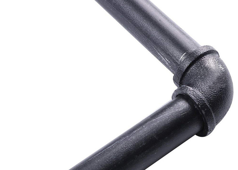 Round Malleable Steel Pipe Fittings / 1 2 Inch Pipe Fittings For Furniture