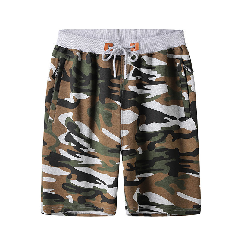 Lightweight Breathable Summer Sports Shorts Camouflage Fitness Pants Beach Running