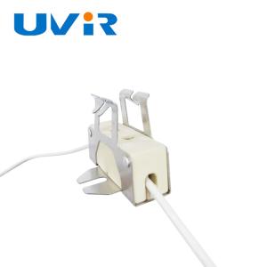 Buy cheap 250V 10A Infrared Lamp Holder with Ceramic Aluminum Clip product