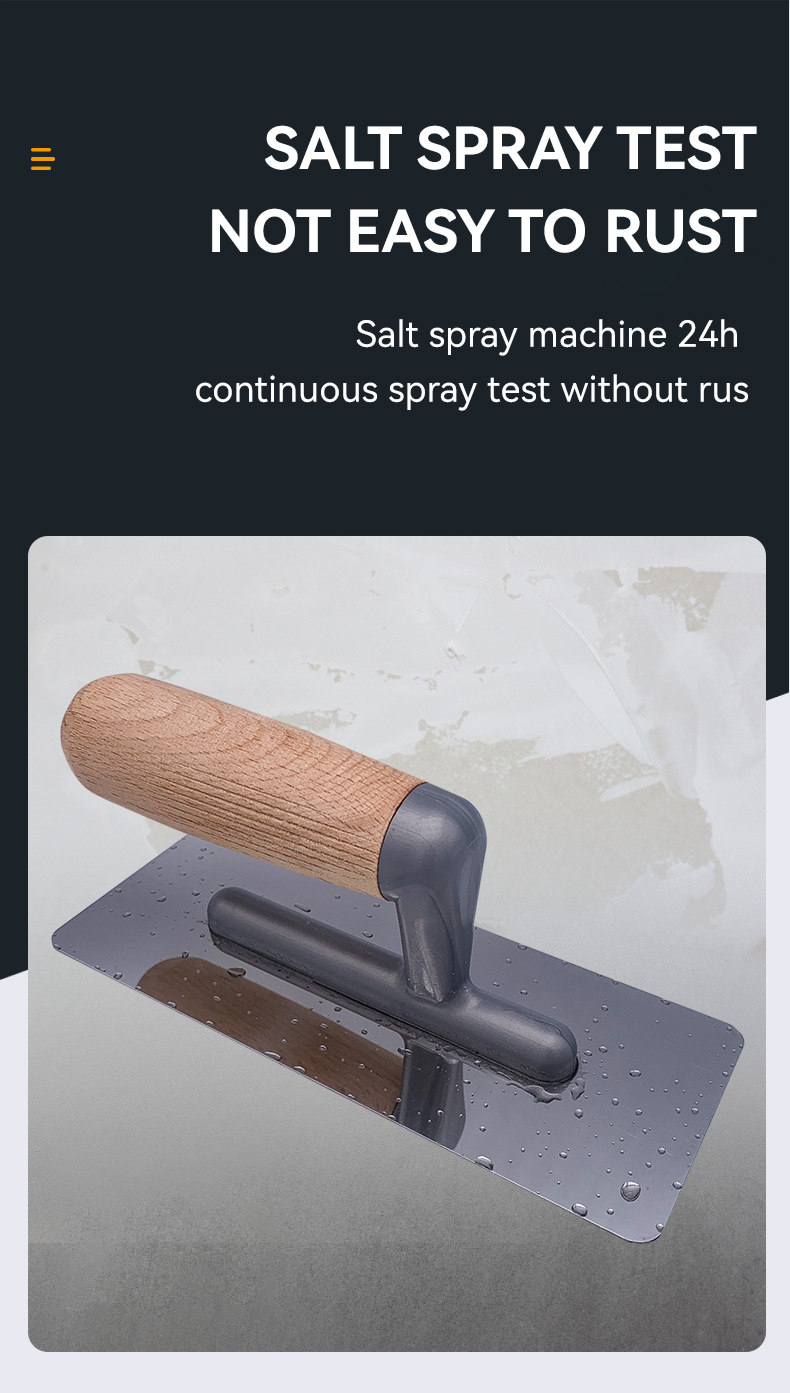 Industrial Grade Stainless Steel Trowel Groover Set for Perfect Concrete Finishing