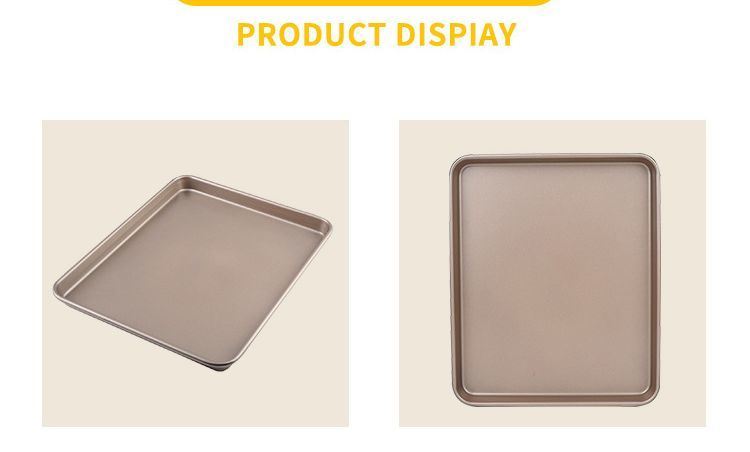 Rectangular Baking Pan Non-Stick Carbon Steel Baking Pan Baking Tool Pan
