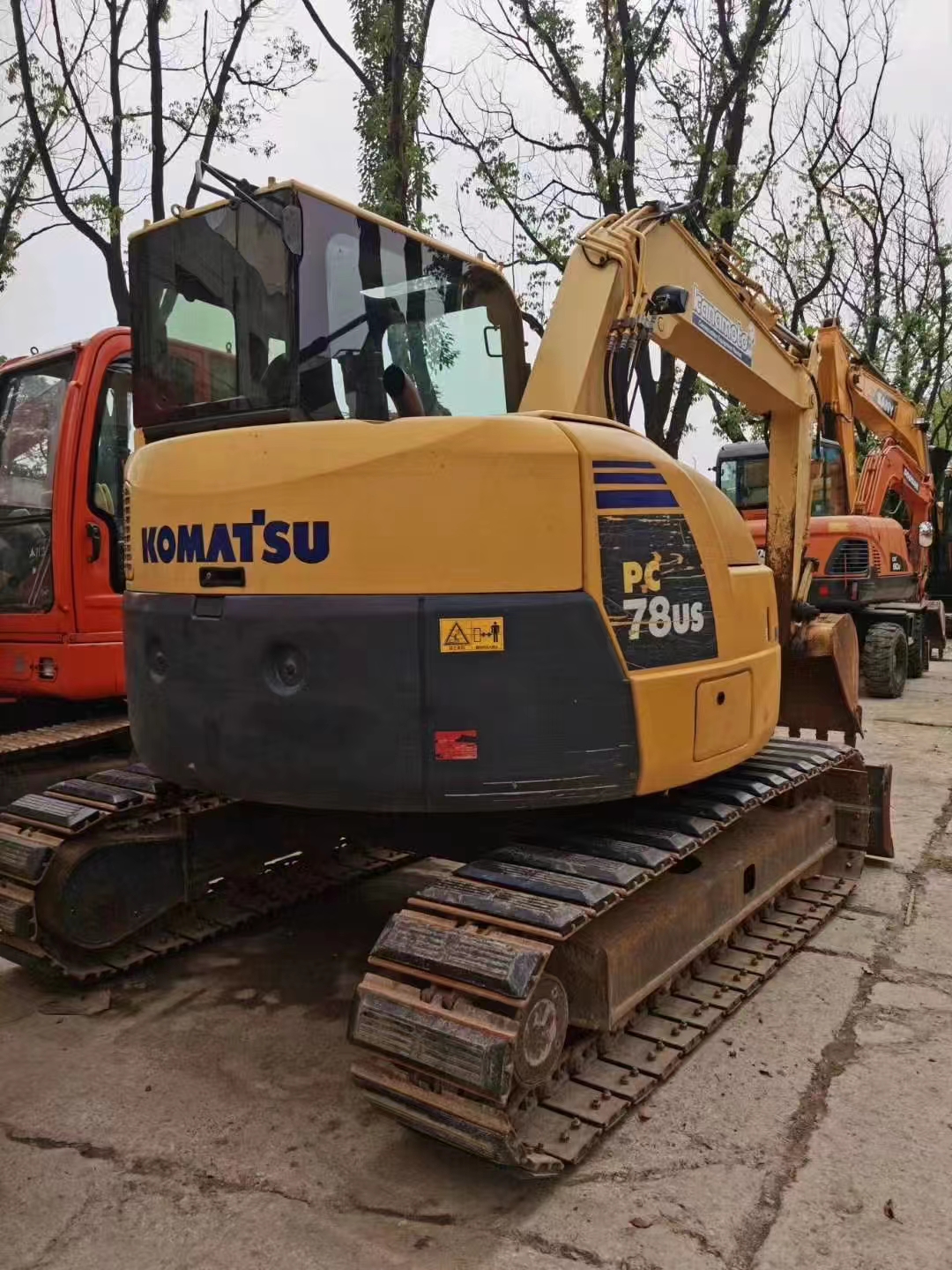 2019 Used Komatsu PC78US-8 Excavator 7 Ton Excavator with Transport Height of 2.5m