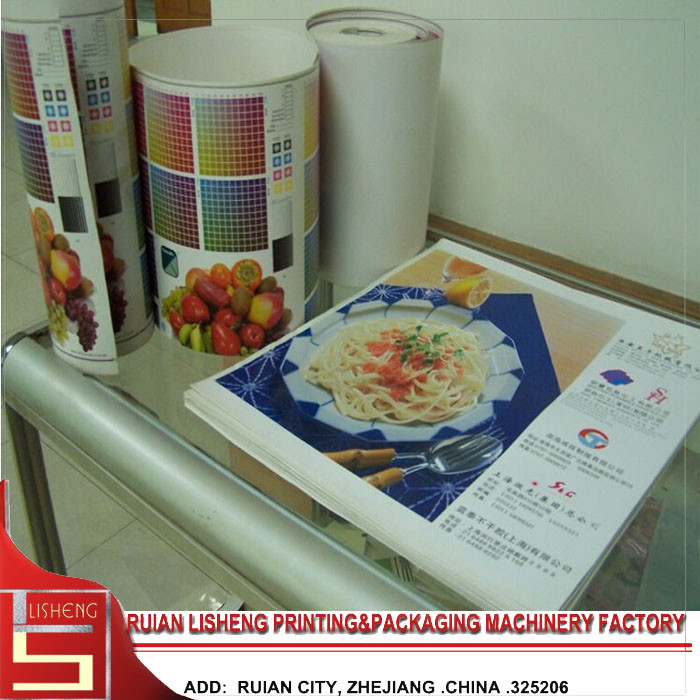 roll to roll PLC system Flexo Printing Unit paper cup , carton