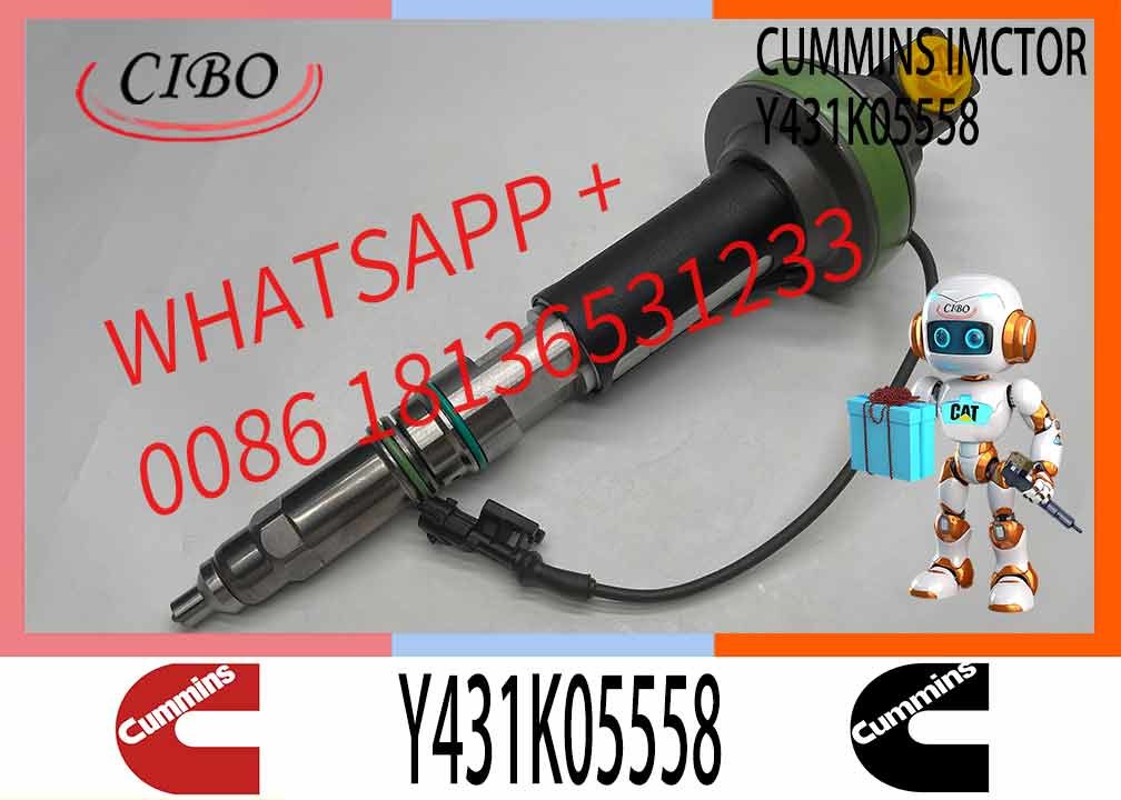 Y431K05417 QSK19 Diesel Engine Common Rail Fuel Injector Y431K05558 4964171