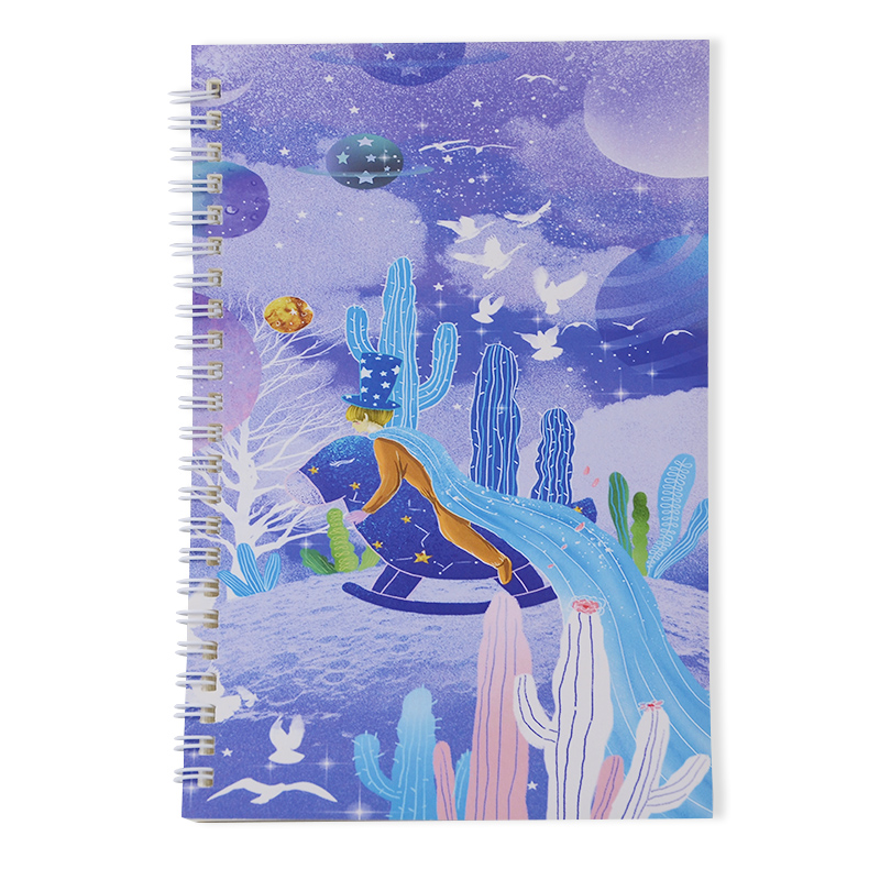 2021 Cute 3D Cartoon Design Hard Cover Diary Notebook for Student LOGO Customized Logo