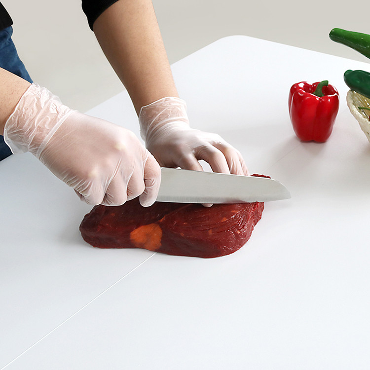 Multifunctional Powder Free Vinyl Disposable Plastic Gloves