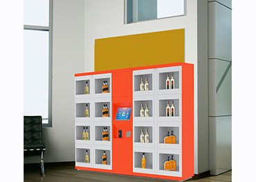 24/7 Intelligent Remote Control Electronic Locker System Retail Vending Machines