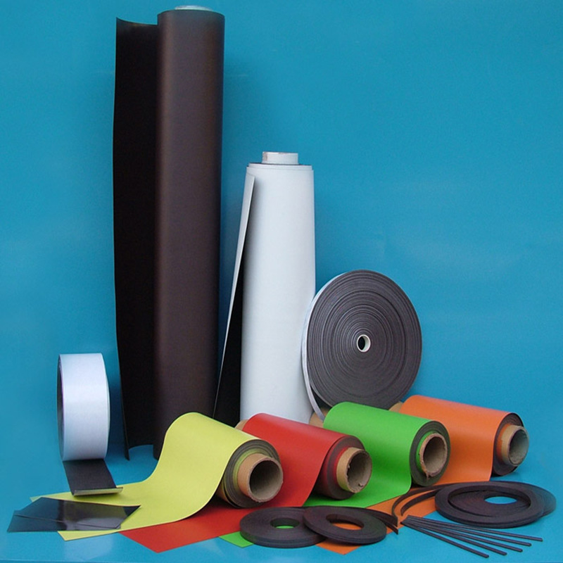 A4 Rubber Magnetic Sheet with Self Adhesive Size 297*210mm Thickness from 0.3mm to 2mm