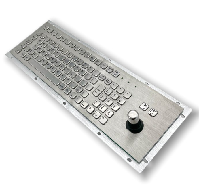 Customized Industrial PC Keyboard With 8 Directions Operating Lever Stick